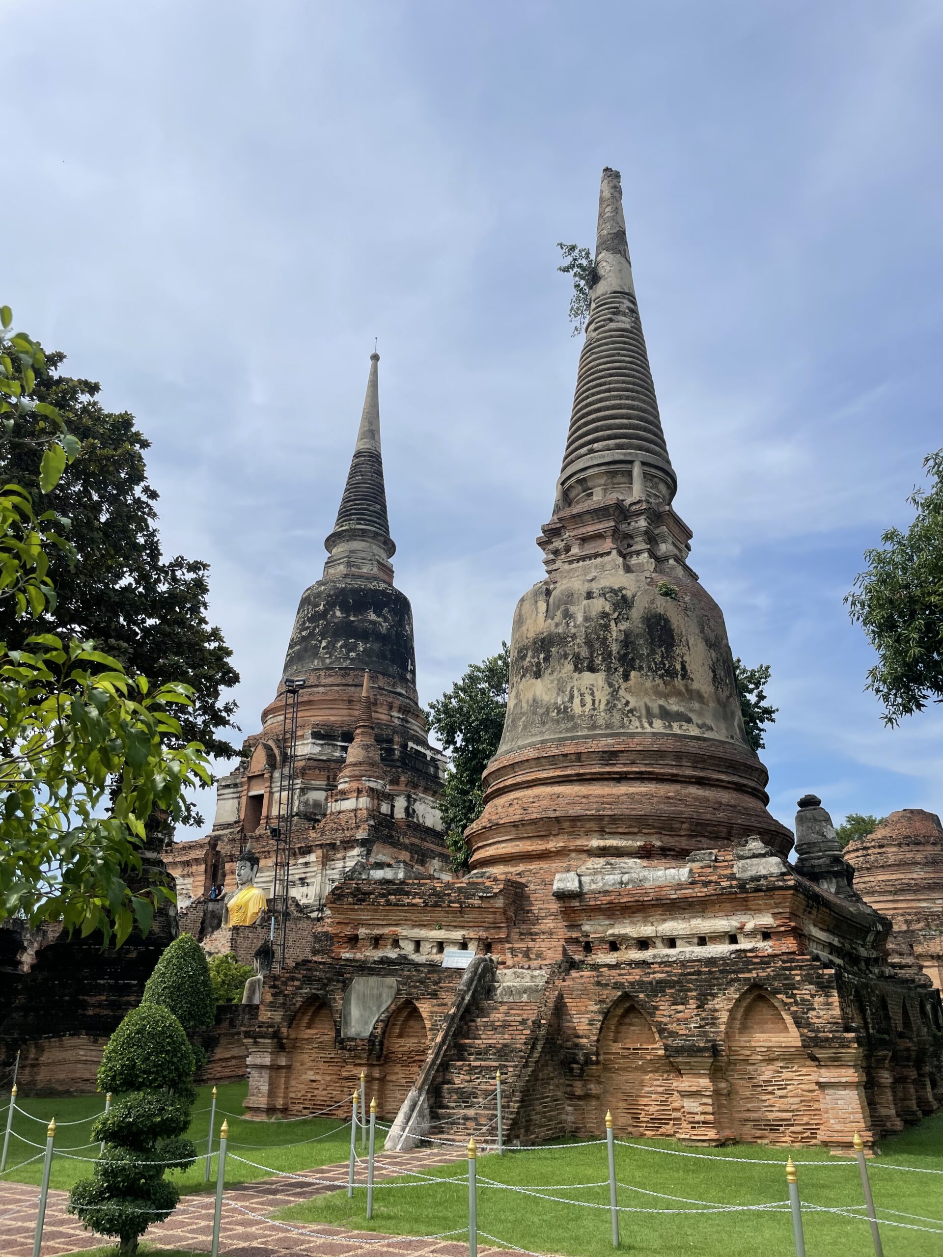 Templo antiguo en Ayutthaya, Tailandia Templo antiguo en Ayutthaya, Tailandia