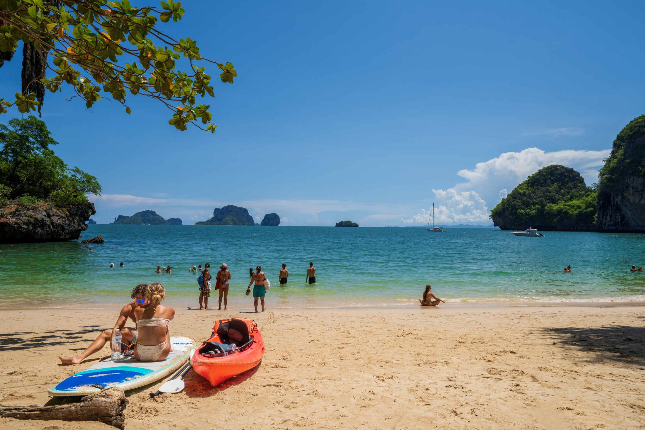 Playa de Phra Nang en Railay, Krabi Playa de Phra Nang en Railay, Krabi