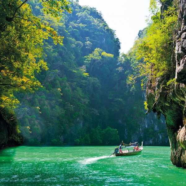 Hong Lagoon en Krabi, Tailandia Hong Lagoon en Krabi, Tailandia