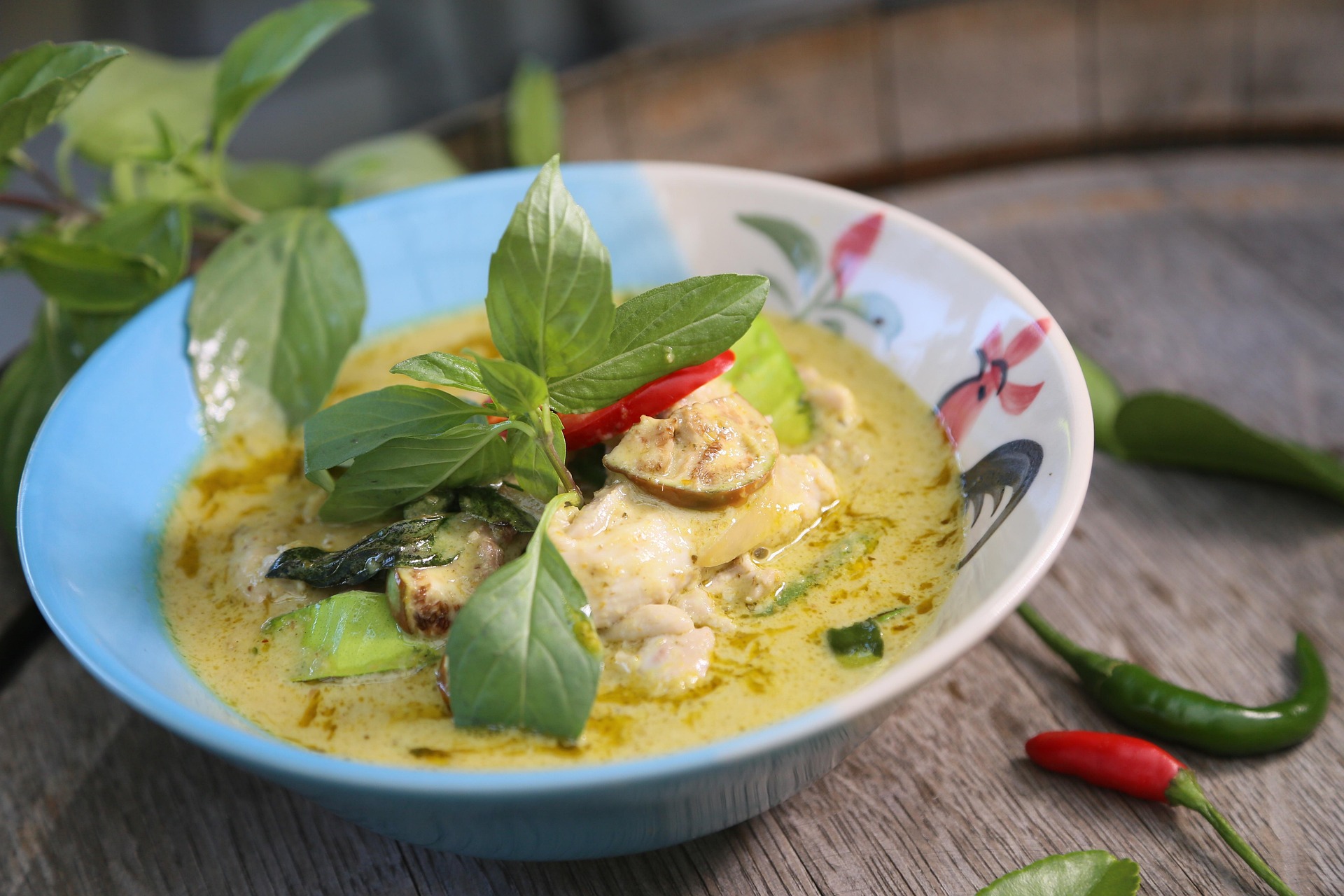 Green Curry tailandés Green Curry tailandés